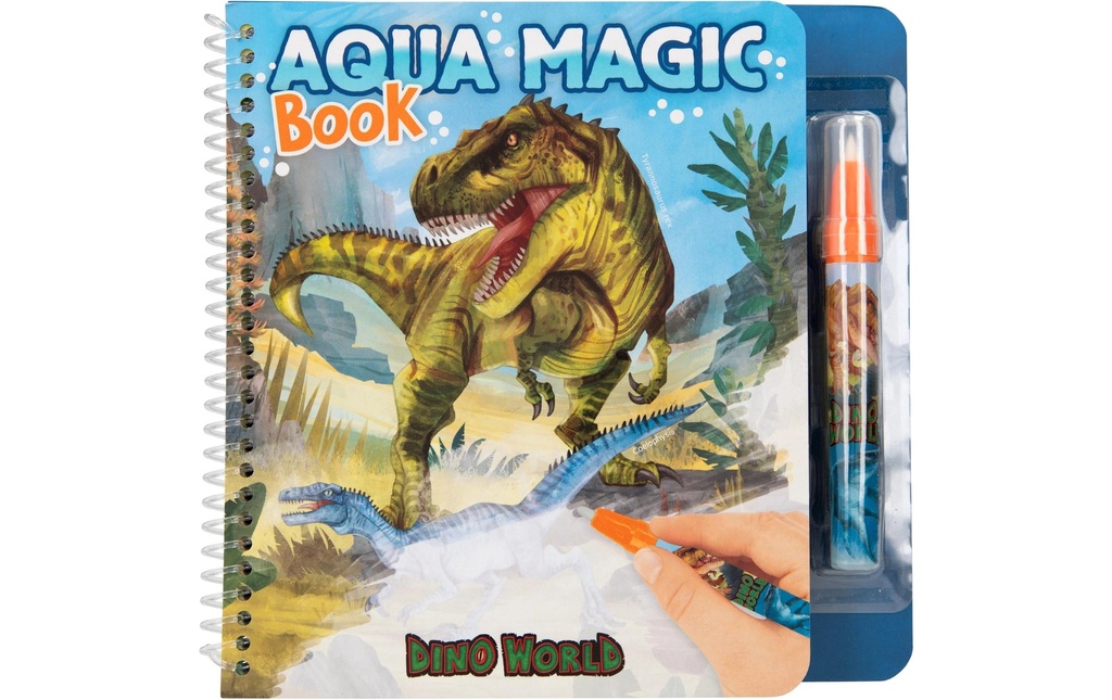 Depesche Cahier à colorier Aqua Magic Dino 5 pages