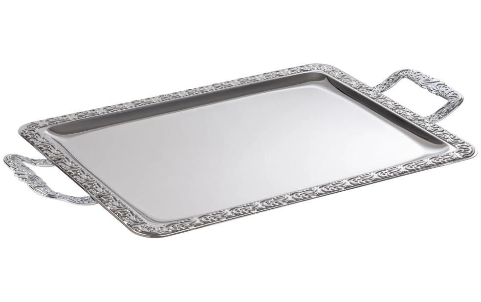 APS Plateau de service Plateau Manger plus beau avec poignée 54 x 31 x 3 cm