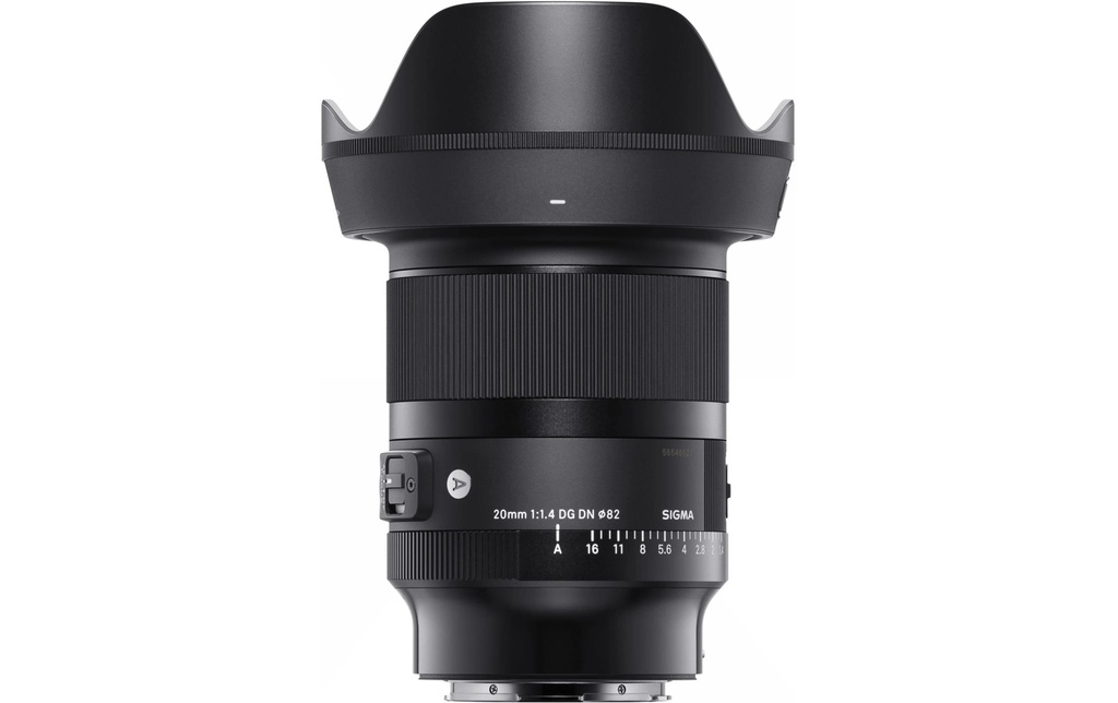 Sigma Longueur focale fixe 20mm F/1.4 DG DN Art – Sony E-Mount