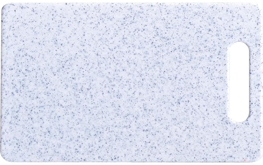 Zeller Present Planche à découper Aspect granit 30 x 20 x 0.8 cm, gris clair