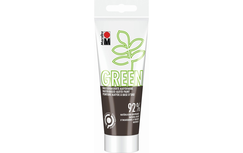 Marabu Peinture pour bricolage Peinture alkyde Green Cacao, 100 ml