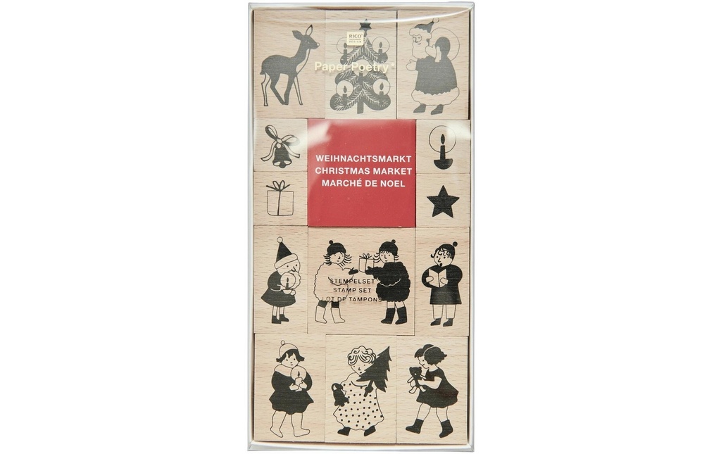 Rico Design Set de tampons enfants 13 pièces