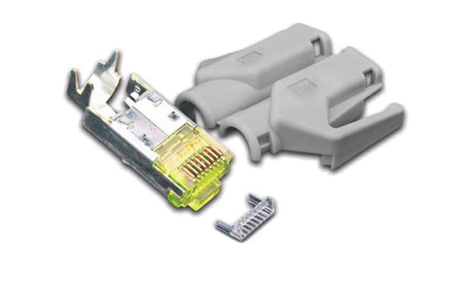 Wirewin Connecteur RJ45 Hirose TM31 50 Pièce/s, Gris