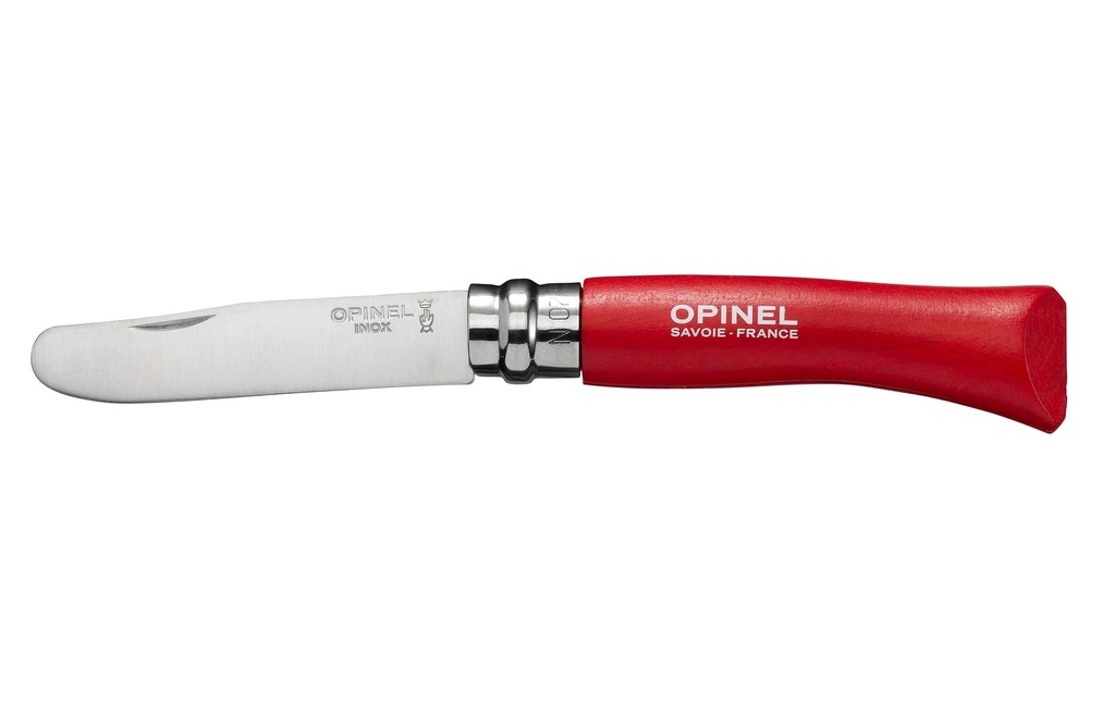 opinel Couteau pour enfants N°07 Mon Premier Rouge