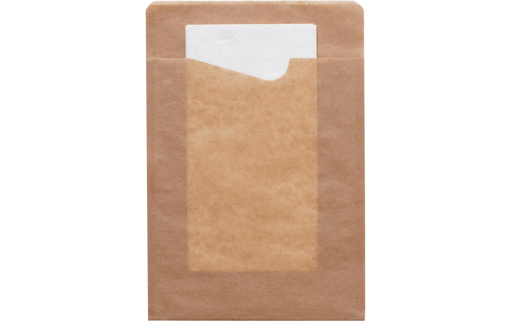 Duni Serviette de table 14.3 cm x 21 cm, blanc