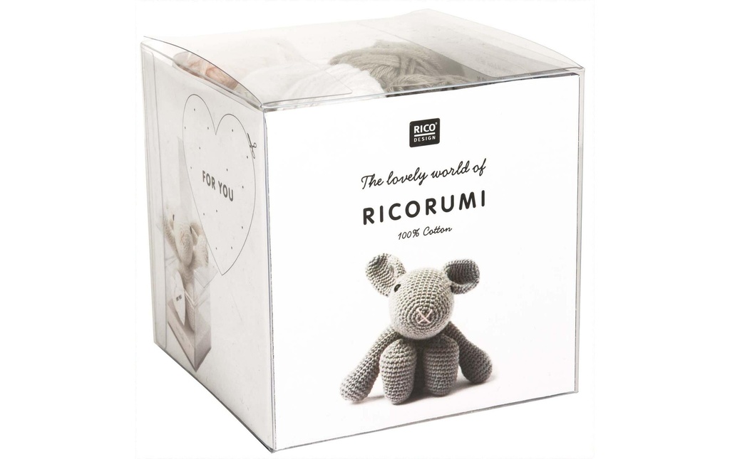 Rico Design Kit de crochet Creative Ricorumi Lièvre