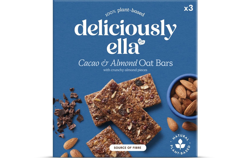 Deliciously Ella Barre Cacao & amande 3 x 50 g