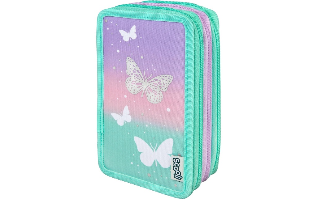 Scooli Étui Trippledecker Papillon