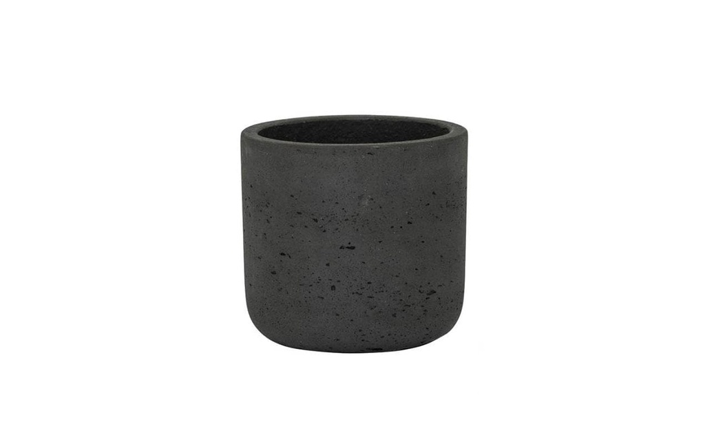 Pottery Pots Pot à fleur Charlie XXS, noir lavé Noir