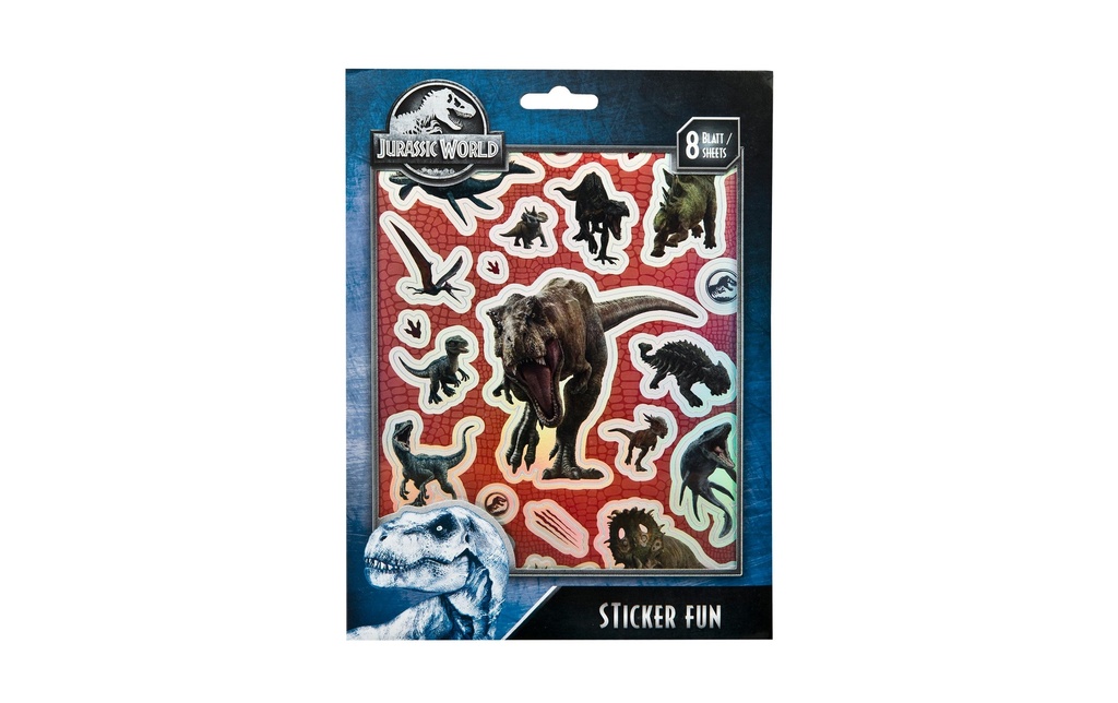 Undercover Autocollant à motif Jurassic World 1 Pièce/s
