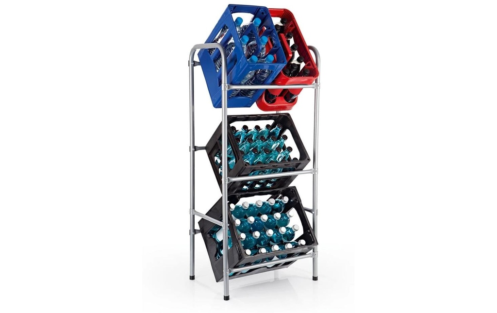 EASYmaxx Rayonnage pour caisses de boissons 110 x 50 x 33 cm