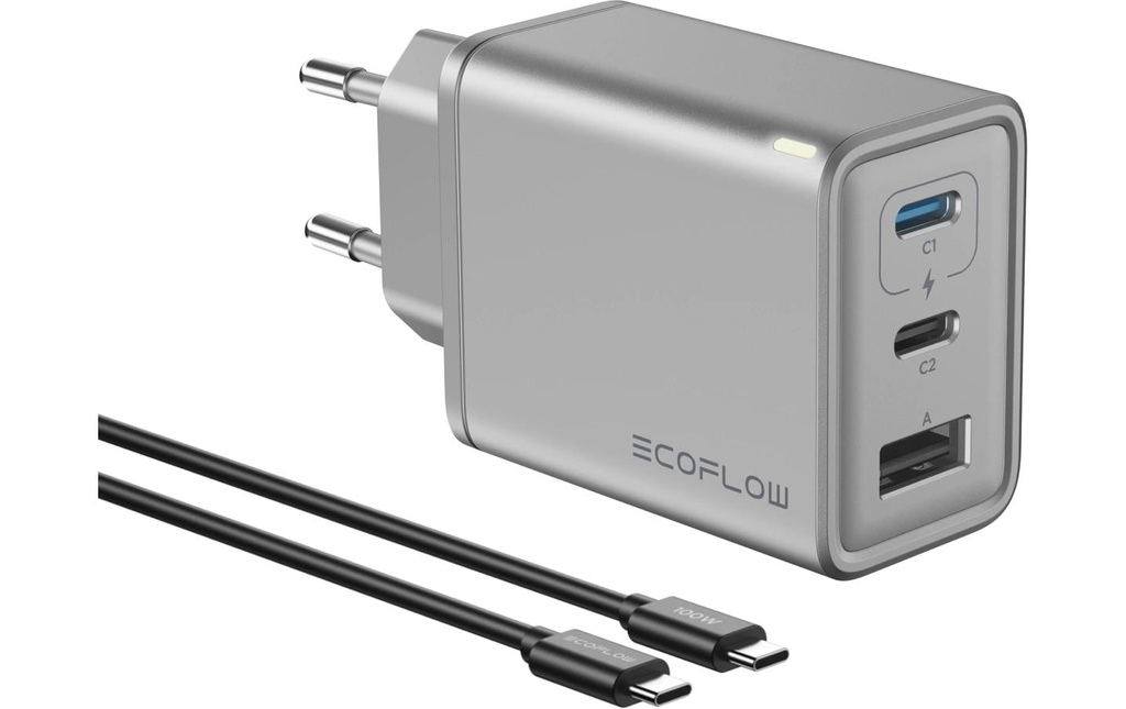 EcoFlow Chargeur RAPID 65 W GaN