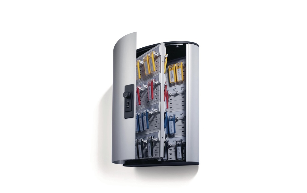DURABLE Armoire à clé aspect aluminium