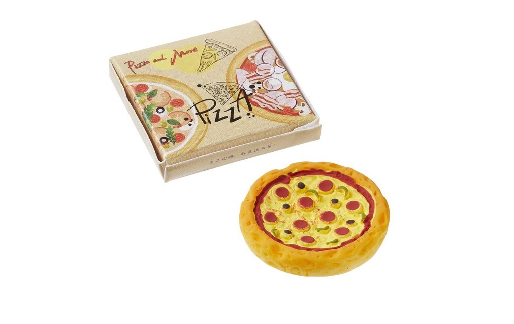 HobbyFun Mini-Food Pizza en boîte 3.3 cm