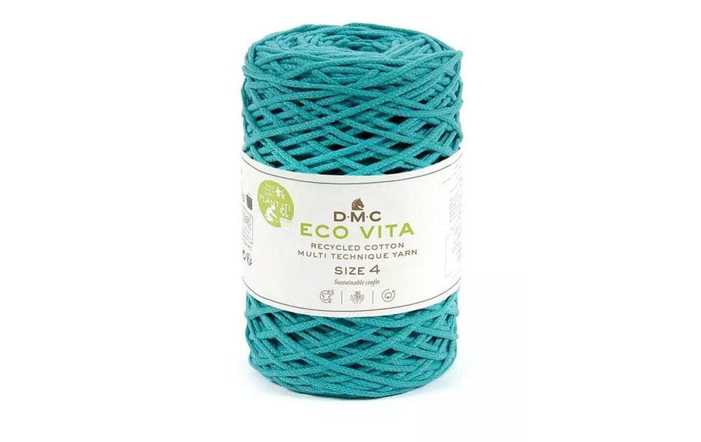 DMC Laine Nova Vita Cordon Macrame 2 mm 250 g Turquoise