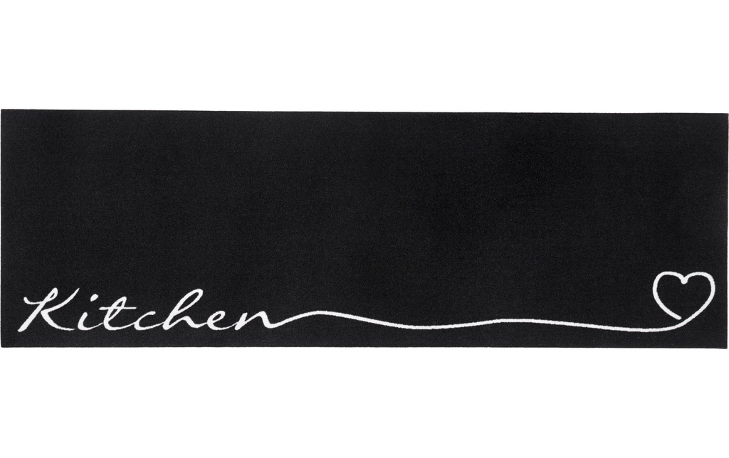 Hanse Home Tapis Kitchen 50 cm x 150 cm, Noir