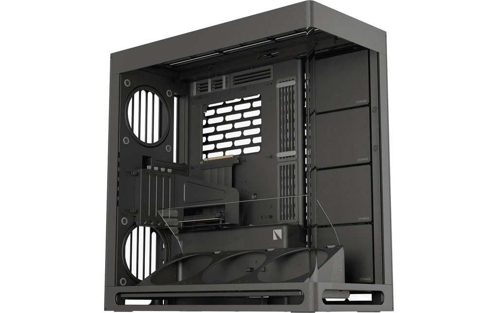 HAVN Boîtier d’ordinateur HS 420 VGPU Noir