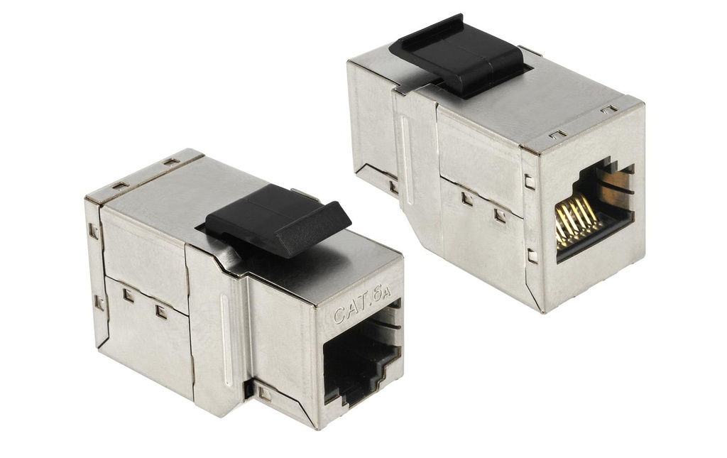 Delock Module Keystone RJ-45 - RJ-45, Cat.6A blindé