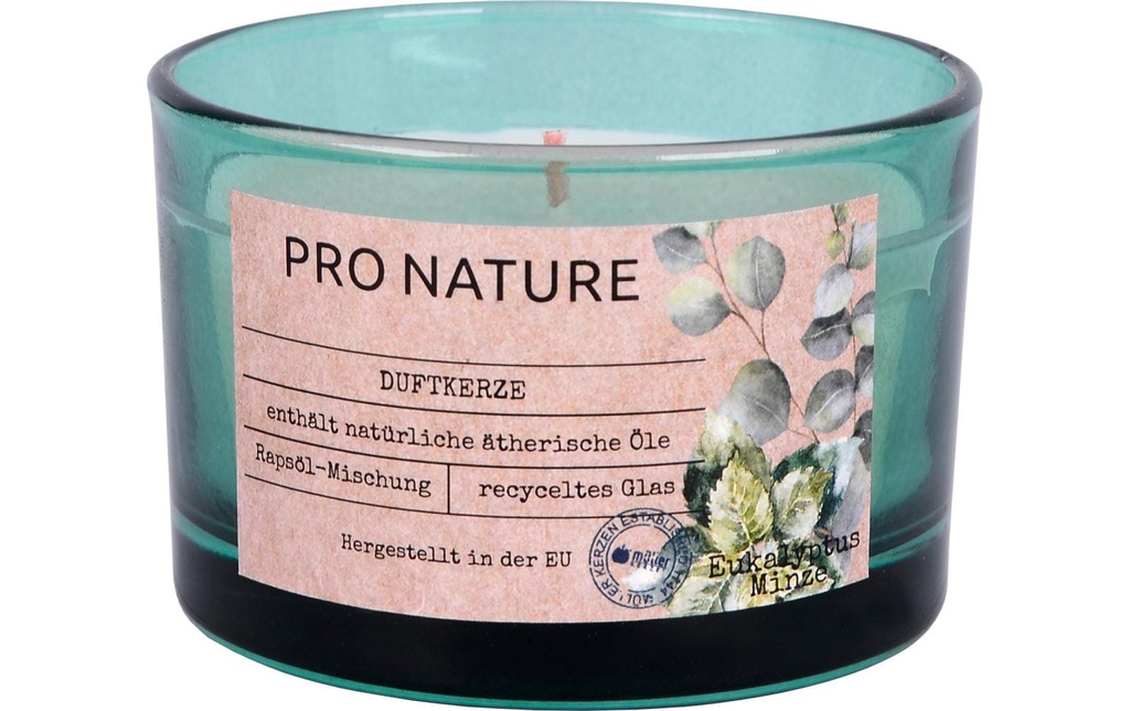 müller Kerzen Bougie parfumée Eucalyptus & menthe 5.8 x 8.6 cm