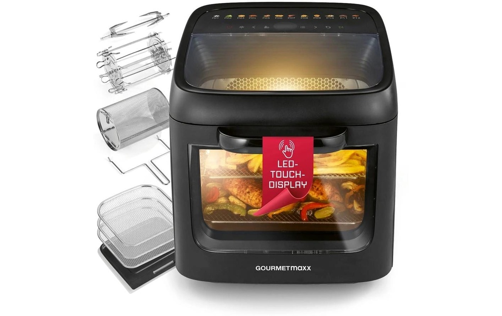 GOURMETmaxx Four à air chaud 12.5 l