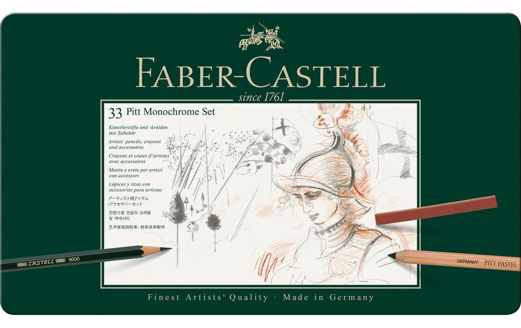 Faber-Castell Crayon graphite Faber-Castell Pitt Monochrome 33e