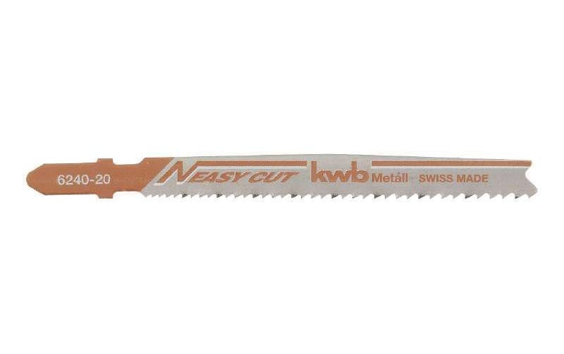 kwb Jeux de lames de scie sauteuse Easy Cut S20 Métal