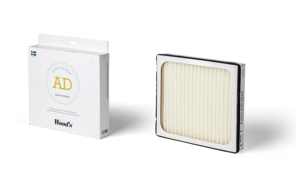 Wood's Filtre à air Active ION-HEPA 1 Pièce/s