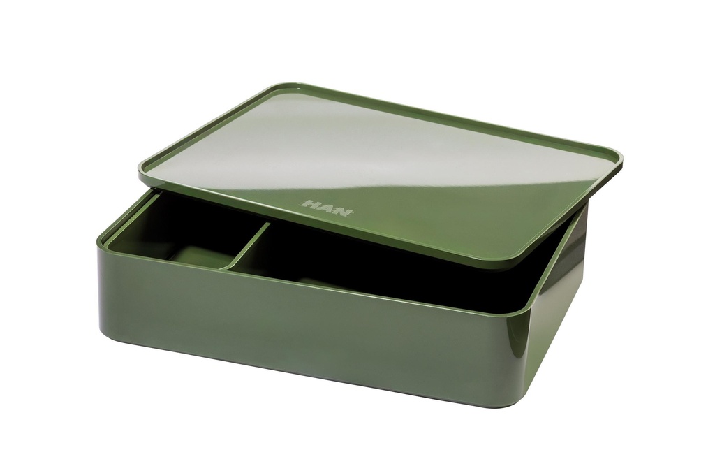 HAN Boîte à tiroirs Vert