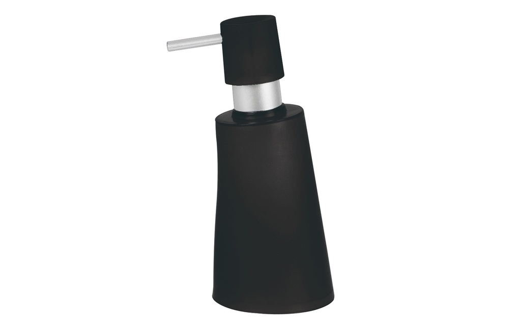 spirella Distributeur de savon Move 300 ml, Noir, Plastique