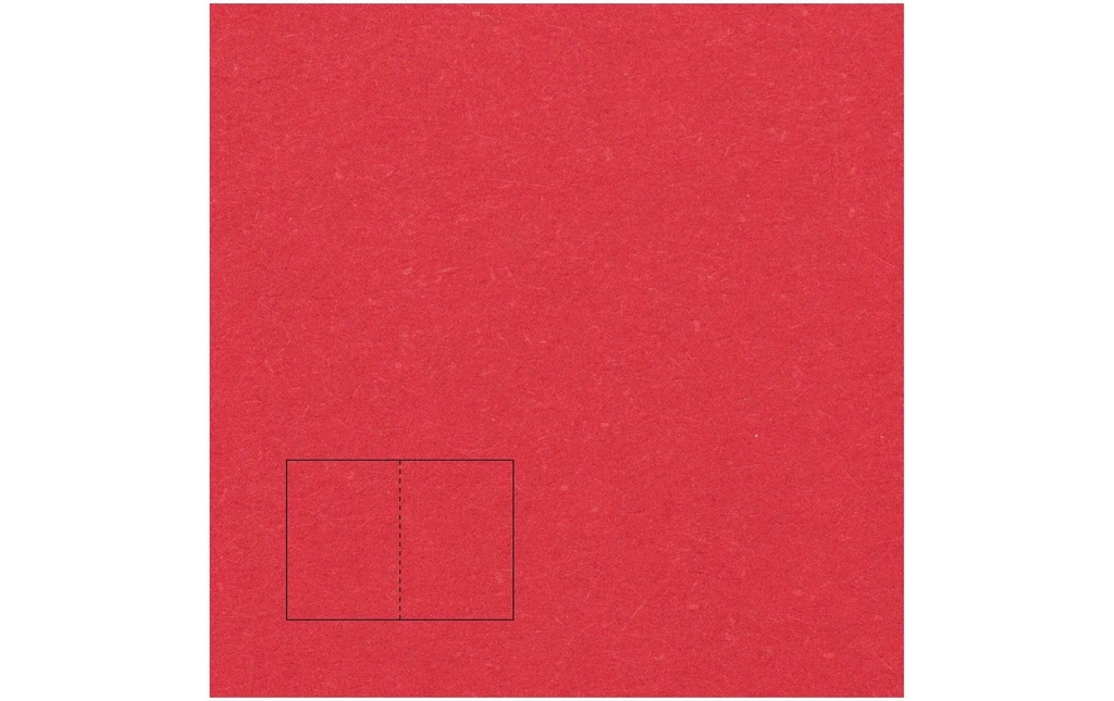 Rico Design Paper Poetry Essentials B6 Carte pliable Blanc éclatant