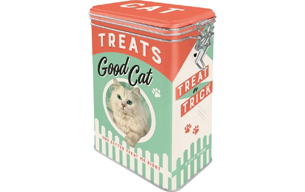 Nostalgic Art Boîte à provisions Cat Treats 1.3 l, Multicolore