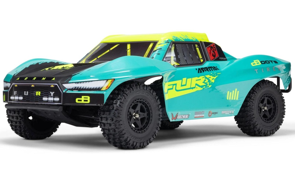 Arrma Short Course Truck Fury 223S DSC 2WD Vert ARTR, 1:10
