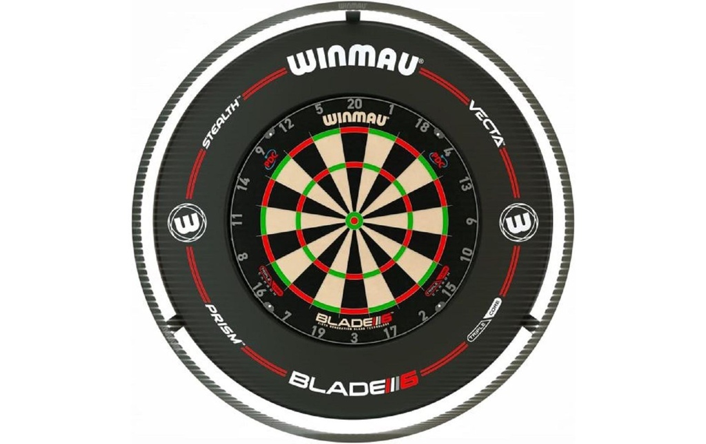 Winmau Cible de fléchettes Plasma Light Professional