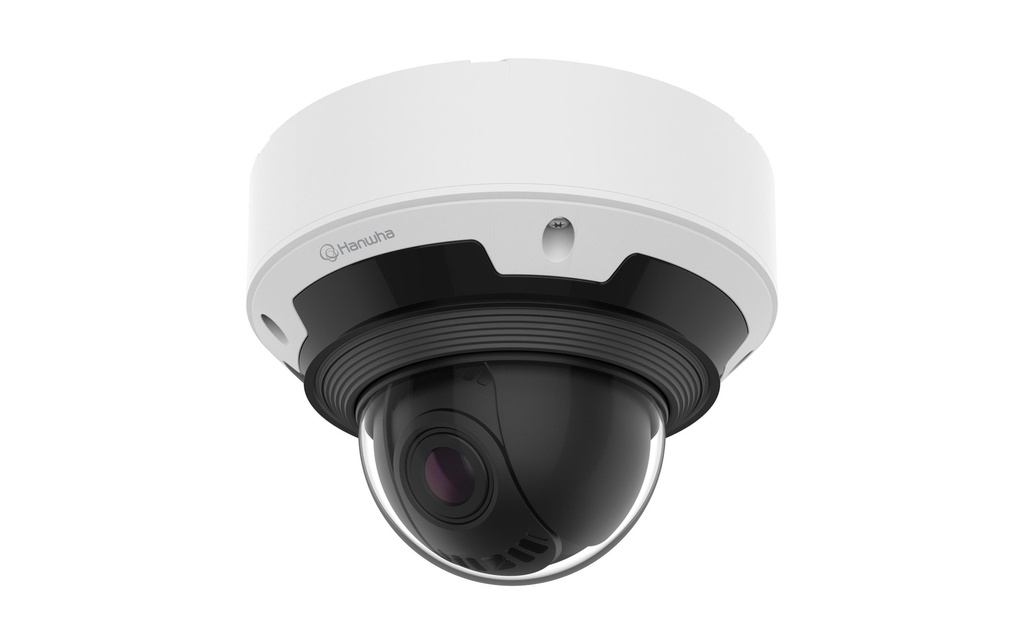 Hanwha Vision Caméra réseau PNV-A9082RZ Dôme anti-vandale AI 8MP pour l'extérieur