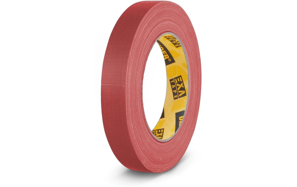 Defender Bande de tissu Exa-Tape 19 mm x 25 m, Rouge