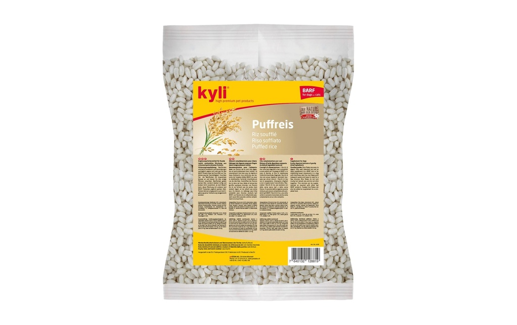 kyli Supplément alimentaire pour chiens Riz soufflé, 5 kg