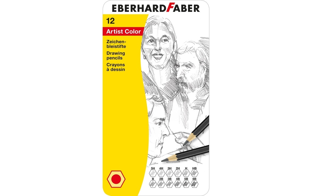 Eberhard Faber Crayon Artist Color 12 pièces