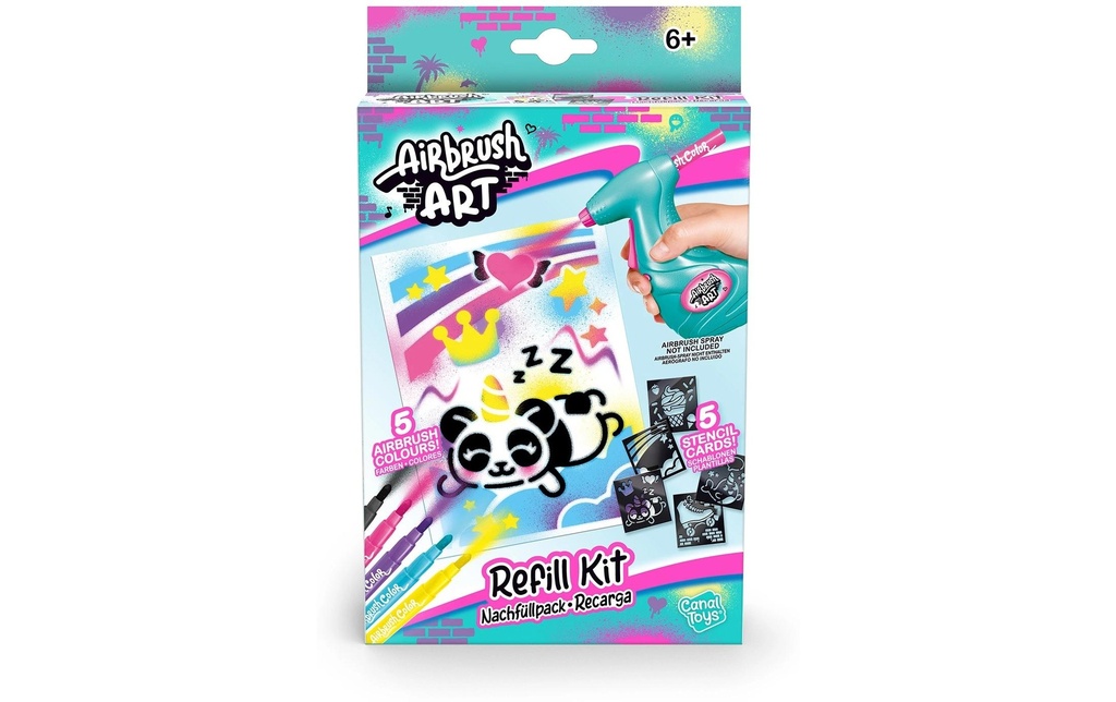 Canal Toys Kits de bricolage Airbrush Art Refill