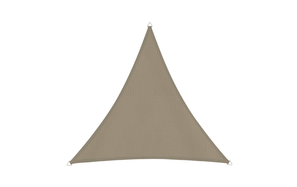 Windhager Voile d’ombrage Cannes, 3 m, Triangulaire, Taupe