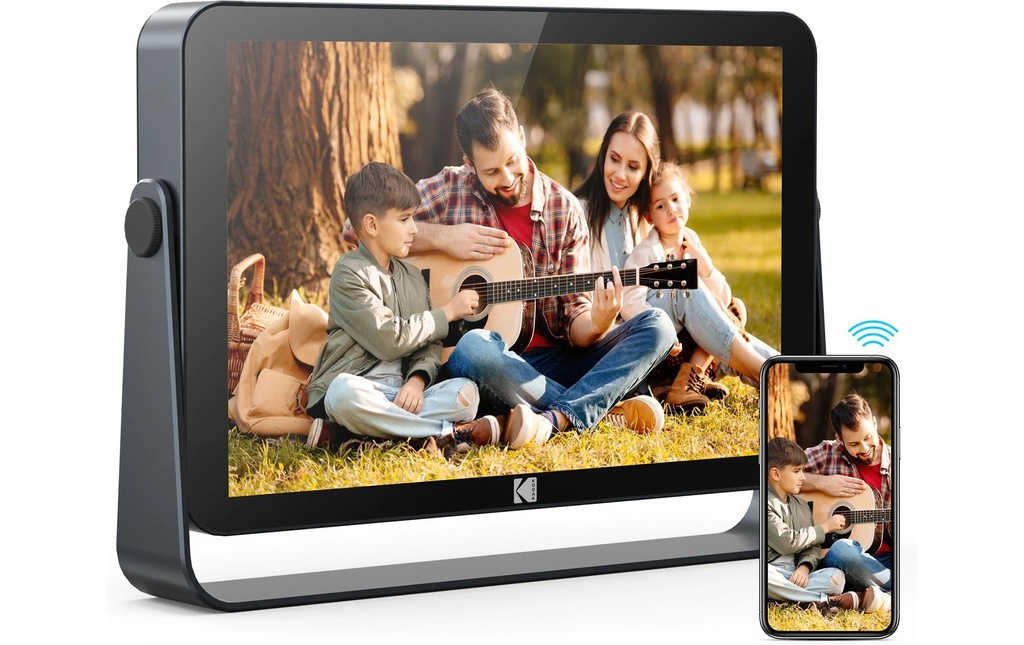 Kodak Cadre photo numérique RWF-109 10 WiFi Noir