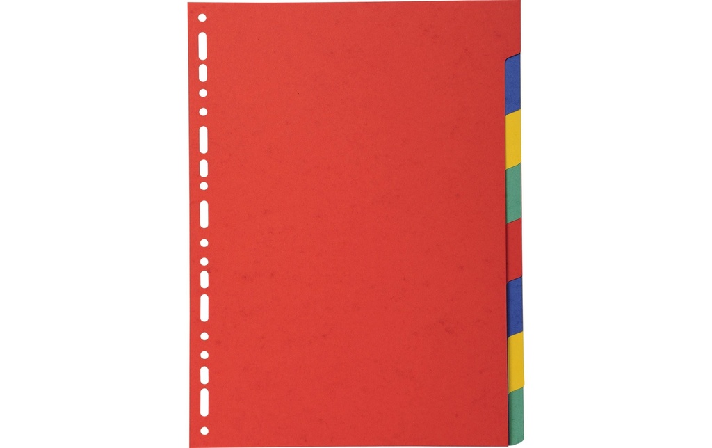 Exacompta Registre DIN A4 8 couleurs