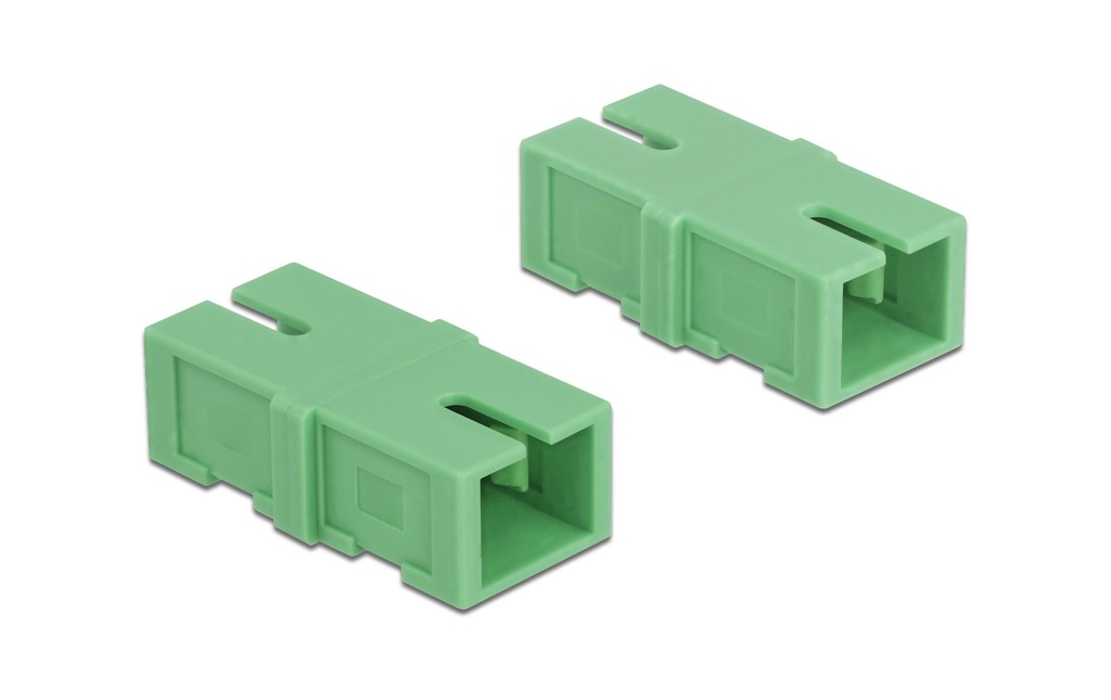 Delock Accouplement à fibre optique 4 pièces Singlemode SC – SC, OS2, Simplex