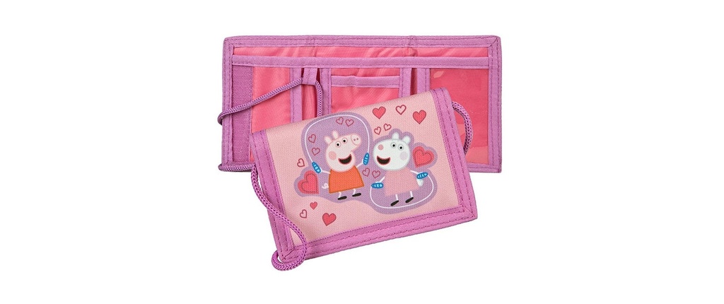 Undercover Portefeuille Peppa Pig 13 cm x 8 cm