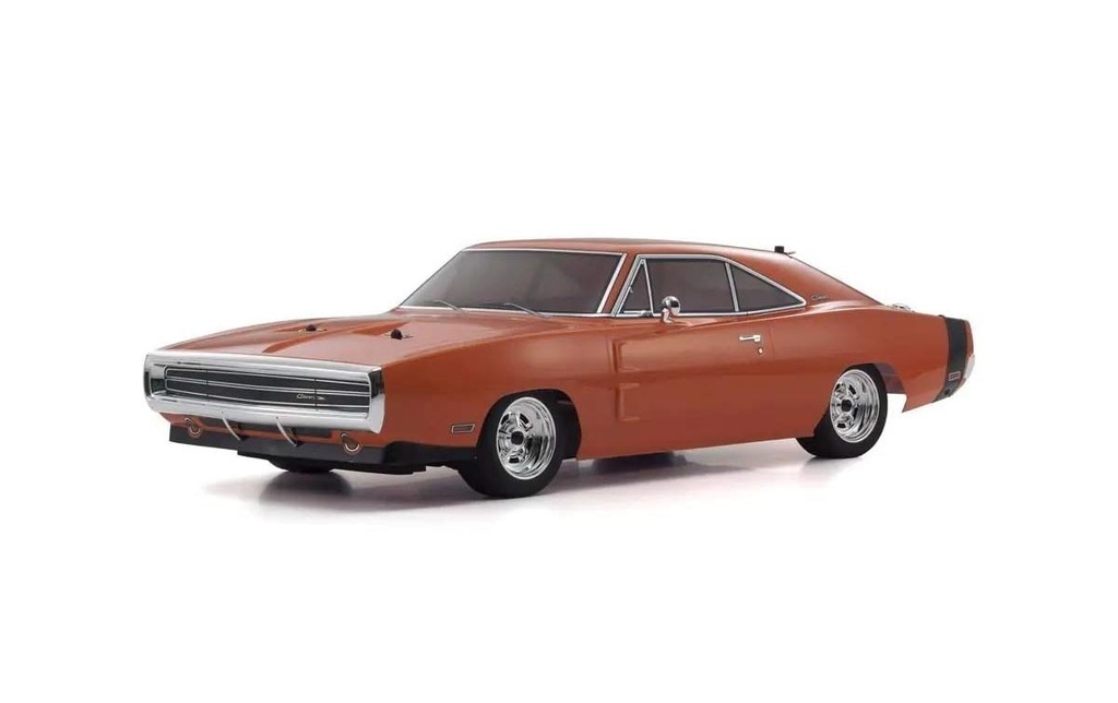 Kyosho Voiture de tourisme Fazer MK2 Dodge Charger Orange, ARTR, 1:10
