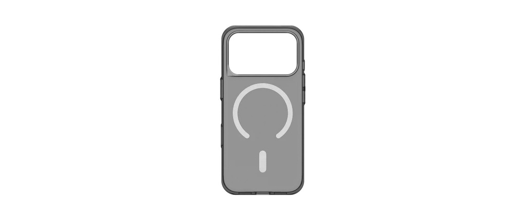 Rhinoshield Coque arrière JellyTint MagSafe iPhone 17 Pro Ash Black
