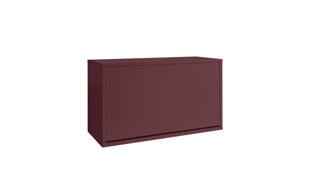 ReCollector Armoire à chaussures Shoe Box, 70 x 40 x 30 cm, Maroon Red