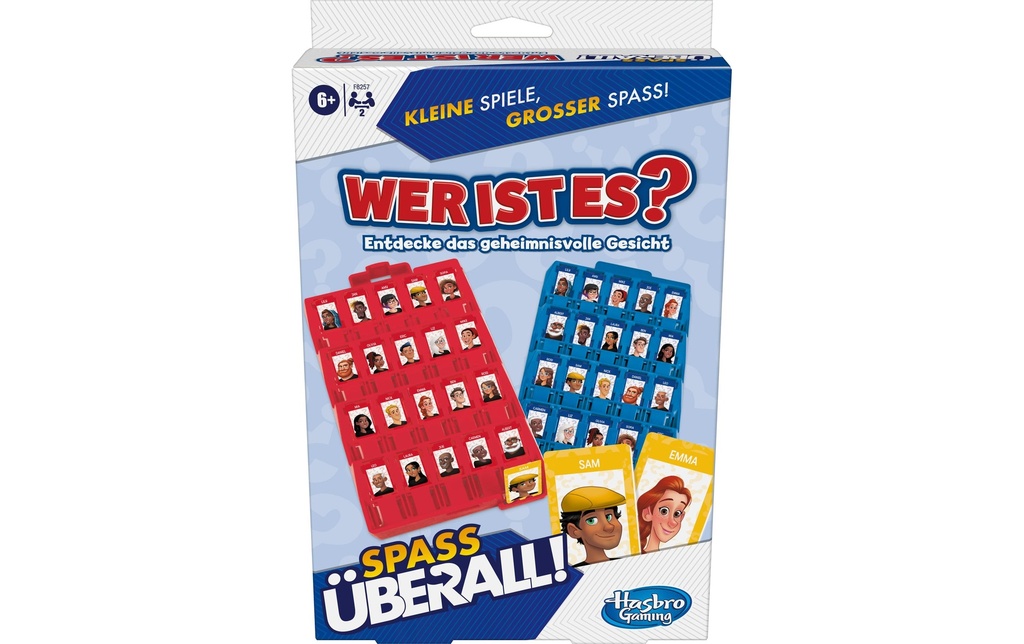 Hasbro Gaming Jeux pour la famille Wer ist es? Kompakt -DE-