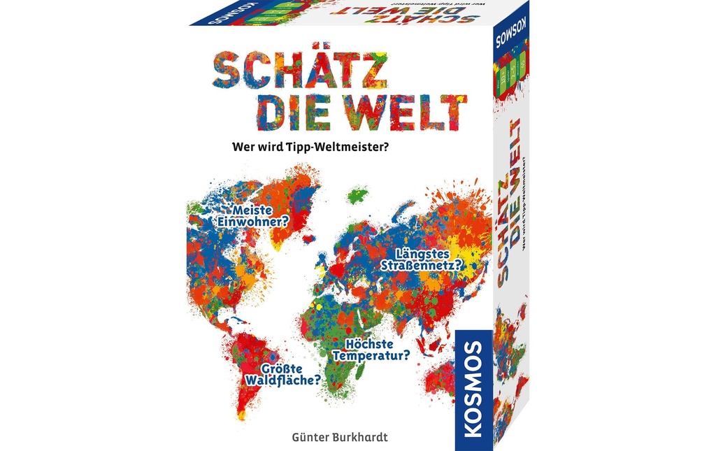 Kosmos Jeux d’enfant Schätz die Welt – Wer wird Tipp-Weltmeister?