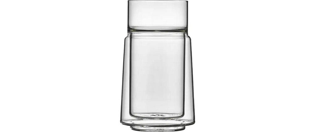 Jacob Jensen Verres thermo-verres à double paroi Large 330 ml, Transparent