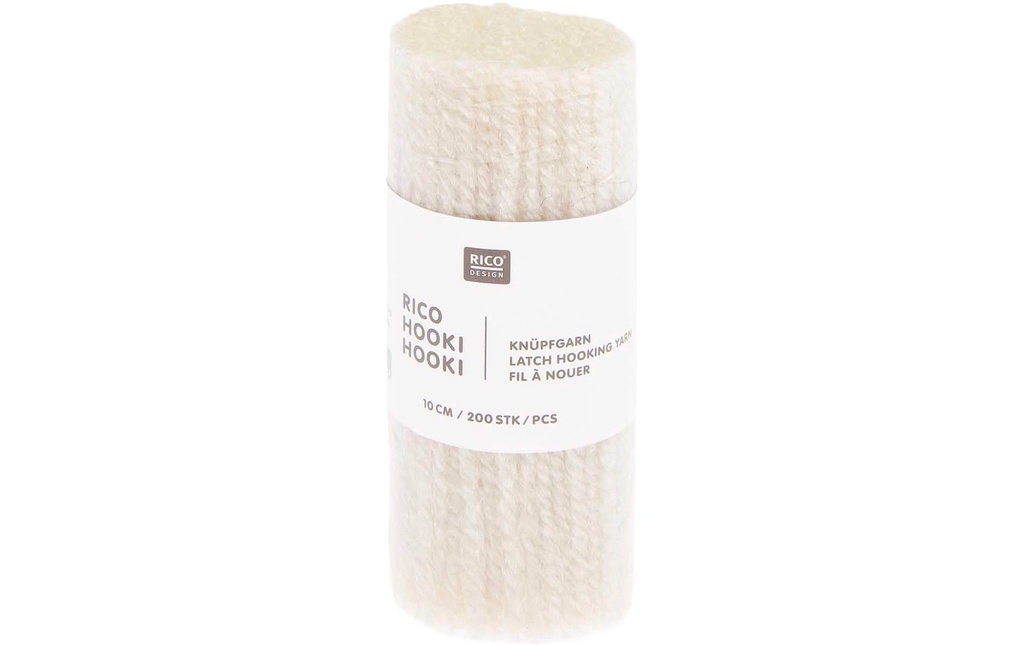 Rico Design Fil à nouer Hooki Offwhite